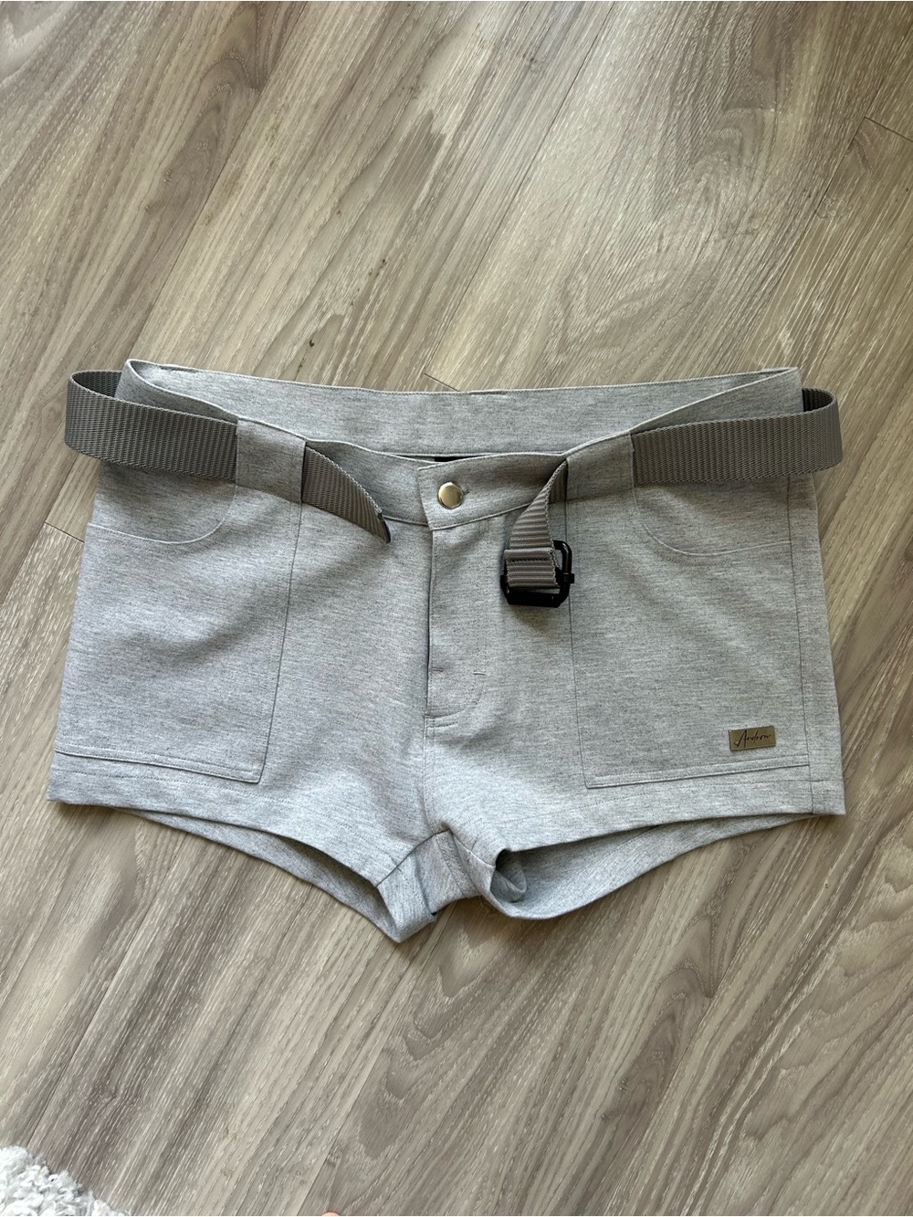 Andrew Christian | Hamptons Capsule Beach Shorts in Heather Grey (Medium)